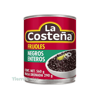 Frijoles Negros Enteros-La Costena-560g