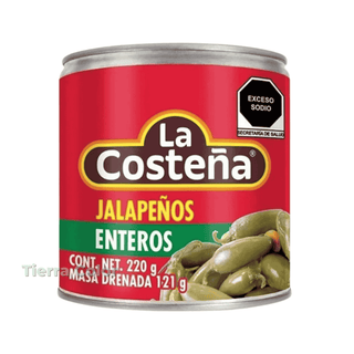 Jalapeños Enteros-La Costena220g