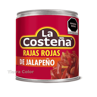 Jalapeños Rojos en Rodajas-La Costena-199g   30/07/2025