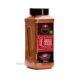 Chile de Árbol en Polvo-Xatze-550g 01/01/2026