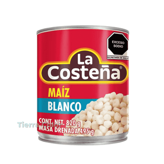 Maíz Blanco para Pozole -La Costena-820g