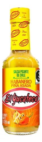 Salsa Habanero & Piña Asada-yucateco-120ml 08/06/2026