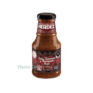 Salsa Roja Tatemada y Martajada-Herdez-240g 01/12/2025